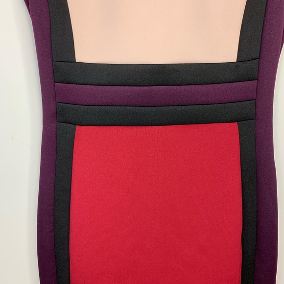 Calvin Klein • Career colorblock sleeveless dress - Picture 5 of 8